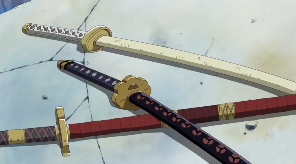 Zoro's swords
